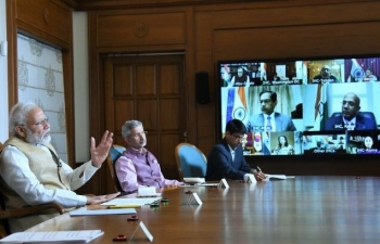 Prime Minister's video conference with the Heads of Indian Missions